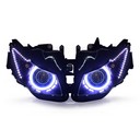 058 Fully Led Angel Eyes Headlight Hid Kit Honda Cbr1000Rr 2012 2013 2014 2015 2016